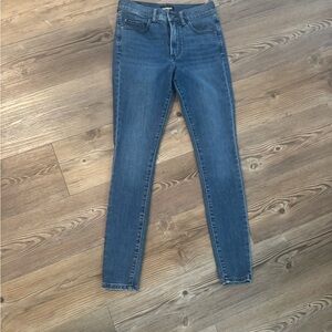 Express Women's Skinny Jeans in Blue